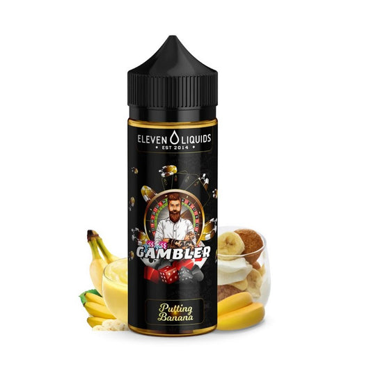 Eleven Gambler - Putting Banana - Flavor Shot 24/120ml