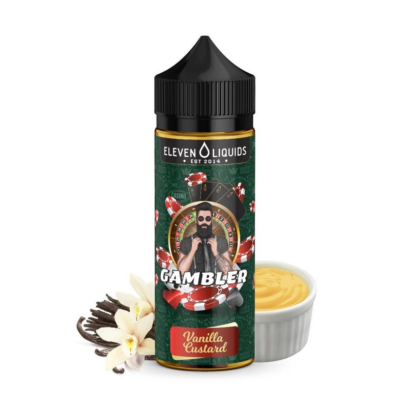 Eleven Gambler - Vanilla Custard - Flavor Shot 24/120ml