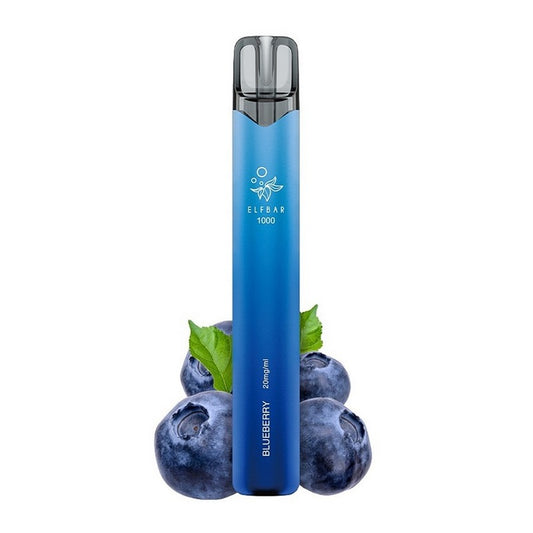 Elf Bar 1000 - 2ml 1000 Puffs Disposable Kit 20mg - Blueberry