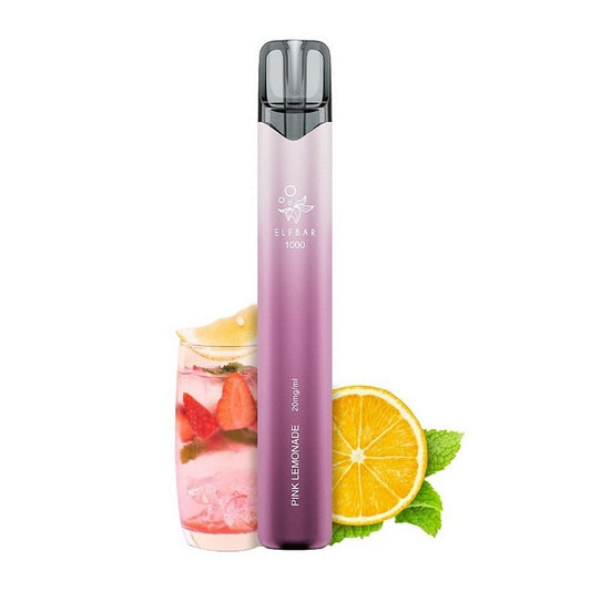 Elf Bar 1000 - 2ml 1000 Puffs Disposable Kit 20mg - Pink Lemonade