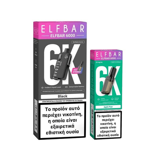Elf Bar 6000 Disposable Kit 10ml 20mg