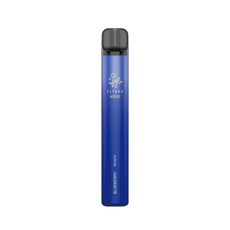 Elf Bar 600 V2 - 2ml 600 Puffs Disposable Kit 20mg - Blueberry