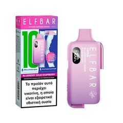Elf Bar EB10000 2ml+10ml Refillable Device 20mg - Blueberry Sour Raspberry