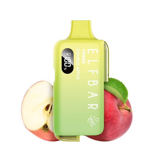 Elf Bar EB10000 2ml+10ml Refillable Device 20mg - Double Apple