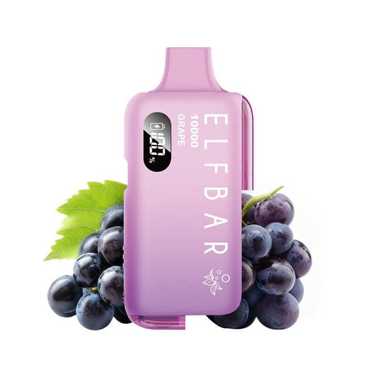 Elf Bar EB10000 2ml+10ml Refillable Device 20mg - Grape