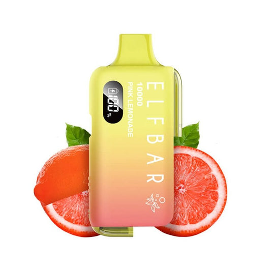 Elf Bar EB10000 2ml+10ml Refillable Device 20mg - Pink Lemonade