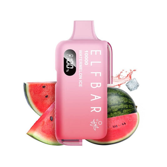 Elf Bar EB10000 2ml+10ml Refillable Device 20mg - Watermelon Ice
