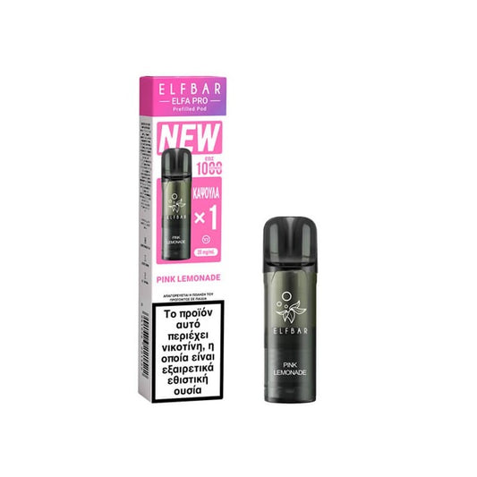 Elf Bar Elfa Pro V2 Προγεμισμένη Κάψουλα 2ml 20mg - Pink Lemonade