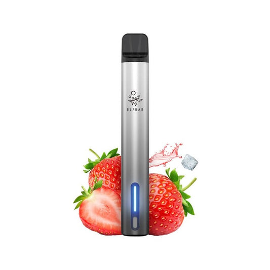 Elf Bar ELFA Turbo Pod Kit 2ml 500mAh Aurora Black 2ml 20mg - Strawberry Ice