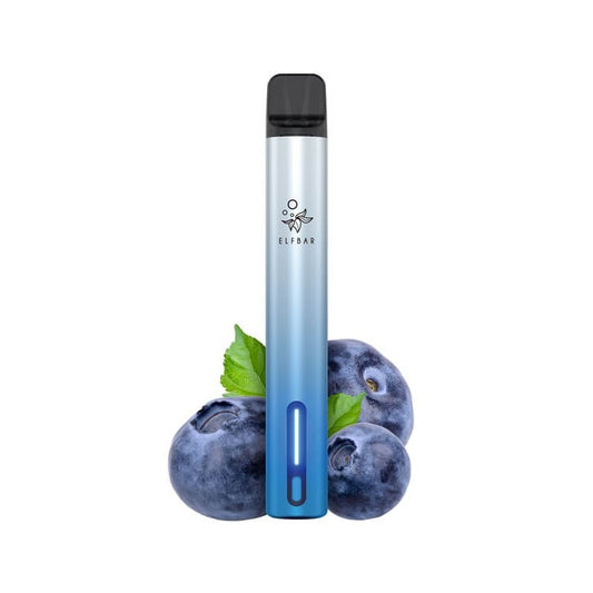 Elf Bar ELFA Turbo Pod Kit 2ml 500mAh Aurora Cyan 2ml 20mg - Blueberry