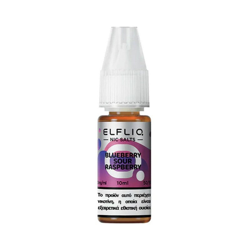 Elfliq Nic Salts - Blueberry Sour Raspberry 10ml - 20mg