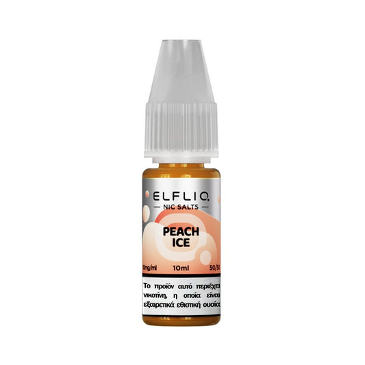 Elfliq Nic Salts - Peach Ice 10ml - 20mg