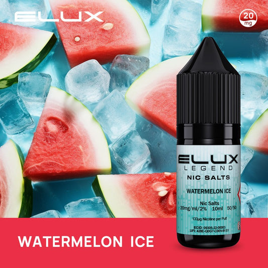 Elux Legend Nic Salts - Watermelon Ice 10ml - 20mg