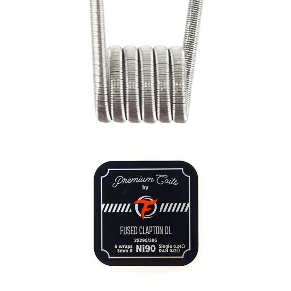 Fumytech Fused Clapton DL Ni90 0.24ohm (New Version) - 10 Τεμάχια