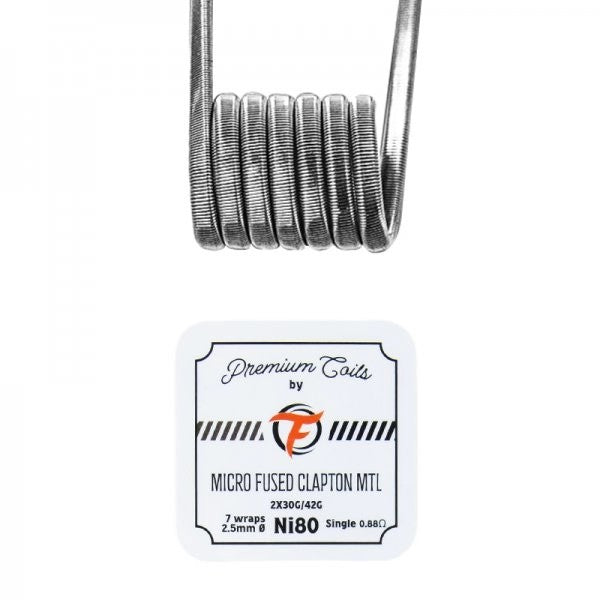 Fumytech Micro Fused Clapton MTL 0.88ohm (New Version) - 10 Τεμάχια