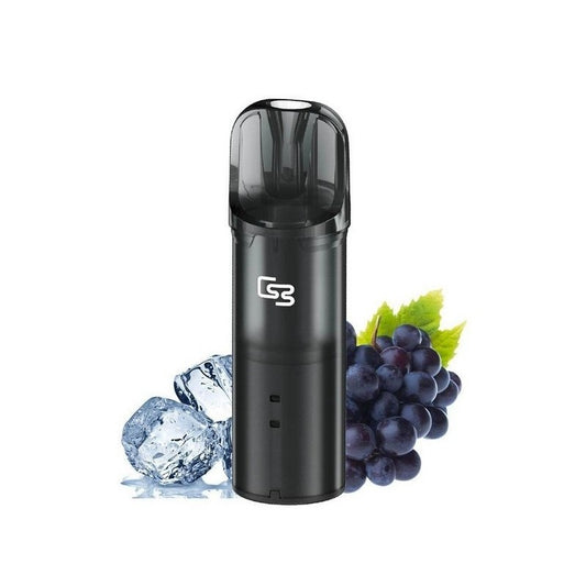 Geek Bar Elite Προγεμισμένη Κάψουλα 2ml 20mg - Grape Ice - 1 Τεμάχιο