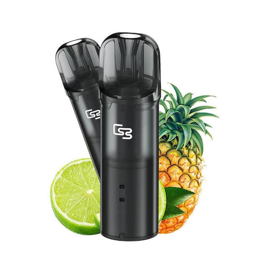 Geek Bar Elite Προγεμισμένη Κάψουλα 2ml 20mg - Pineapple Lemon Fizzy - 2 Τεμάχια