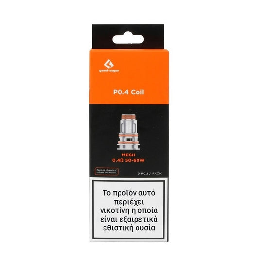 Geekvape P Series 0.4ohm Coil (50-60W) - 1 Τεμάχιο