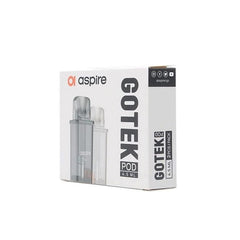 Aspire GoTek Ανταλλακτικό Pod 4.5ml 0.8ohm - 1 Τεμάχιο