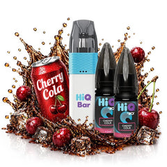 HiQ Bar 24K Refillable Disposable + 2x10ml 20mg - Cherry Cola