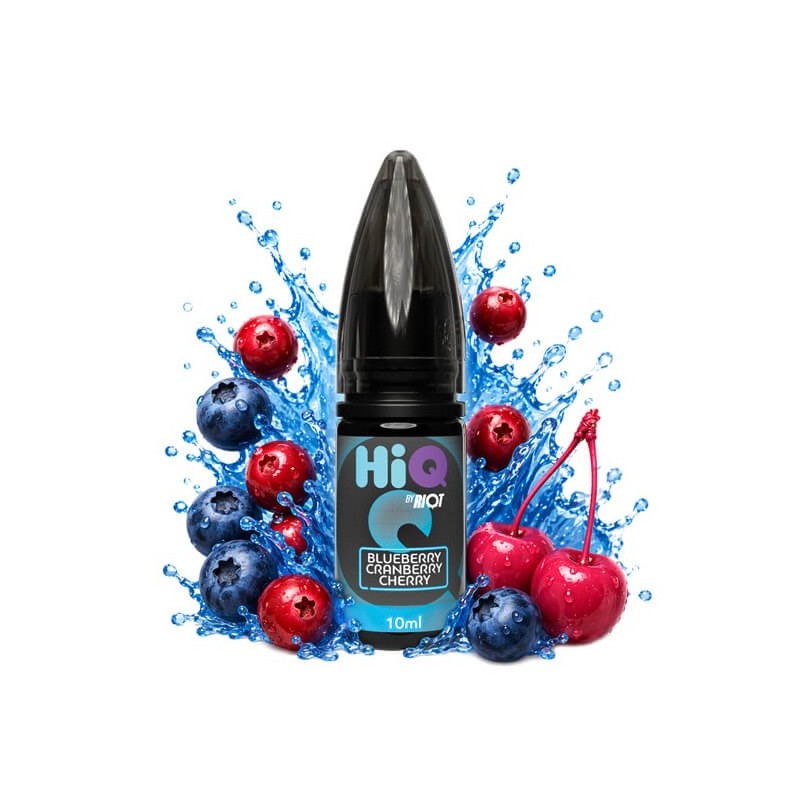 HiQ by Riot Salts - Blueberry Cranberry Cherry 10ml - 20mg