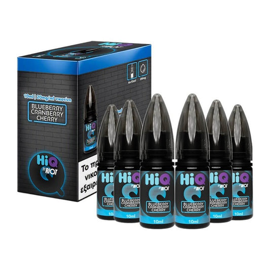 HiQ by Riot Salts - Blueberry Cranberry Cherry 10ml - 20mg