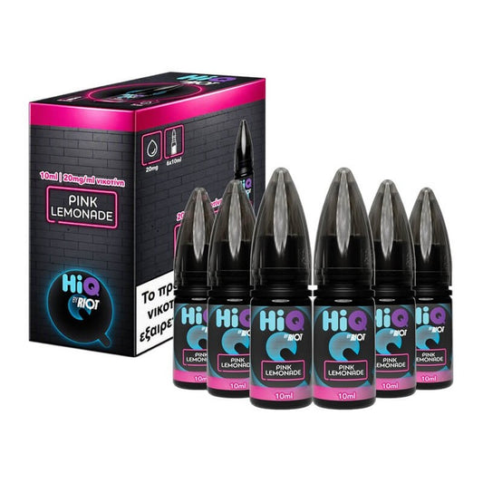 HiQ by Riot Salts - Pink Lemonade 10ml - 20mg