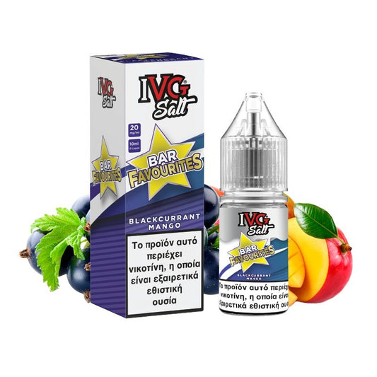 IVG Salt - Blackcurrant Mango 10ml - 20mg