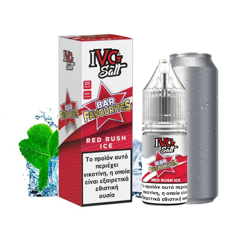 IVG Salt - Red Rush Ice 10ml - 20mg