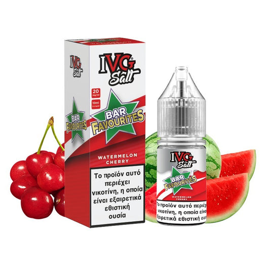 IVG Salt - Watermelon Cherry 10ml - 20mg