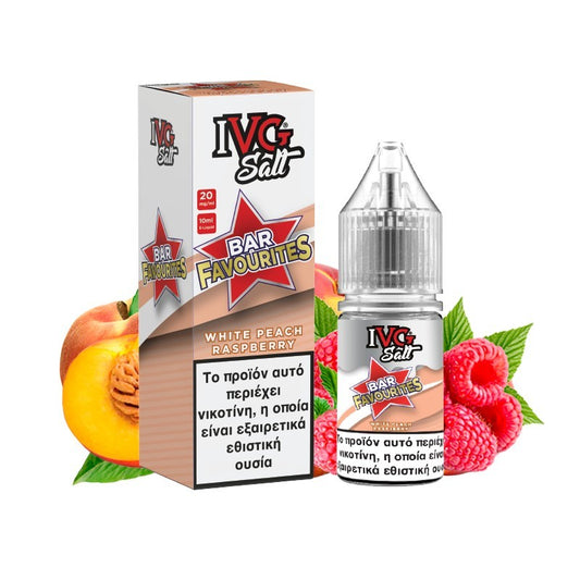 IVG Salt - White Peach Rasberry 10ml - 20mg