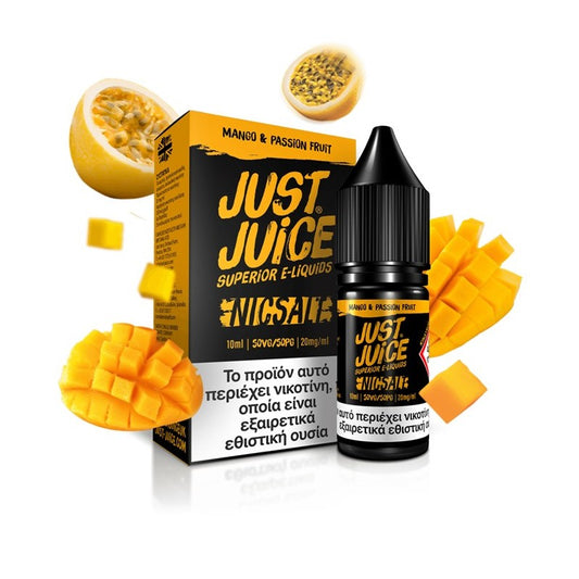 Just Juice Nicsalt - Mango & Passion Fruit 10ml - 20mg