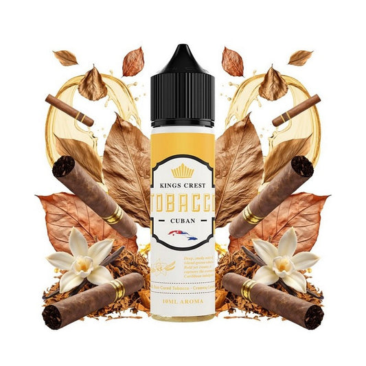 Kings Crest Tobacco - Cuban - Flavor Shot 10/60ml