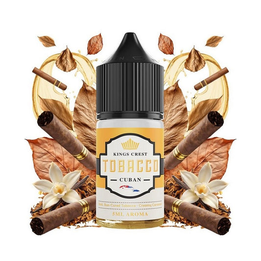 Kings Crest Tobacco - Cuban - Flavor Shot 5/30ml