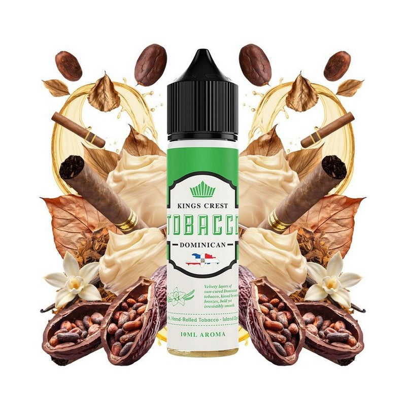 Kings Crest Tobacco - Dominican - Flavor Shot 10/60ml