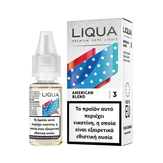 Liqua - American Blend - Υγρό Αναπλήρωσης 10ml