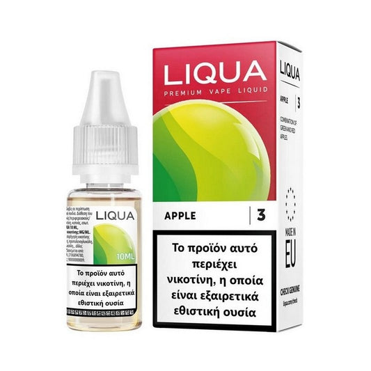 Liqua - Apple - Υγρό Αναπλήρωσης 10ml