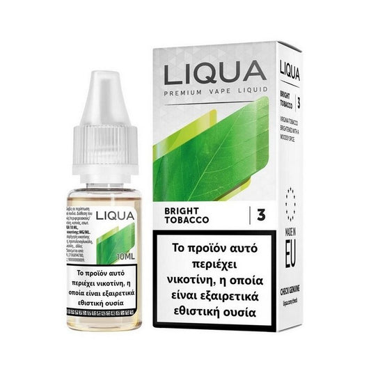 Liqua - Bright Tobacco - Υγρό Αναπλήρωσης 10ml