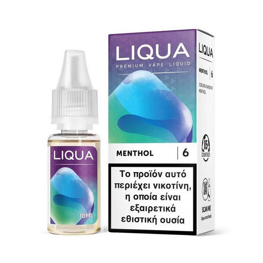 Liqua - Menthol - Υγρό Αναπλήρωσης 10ml