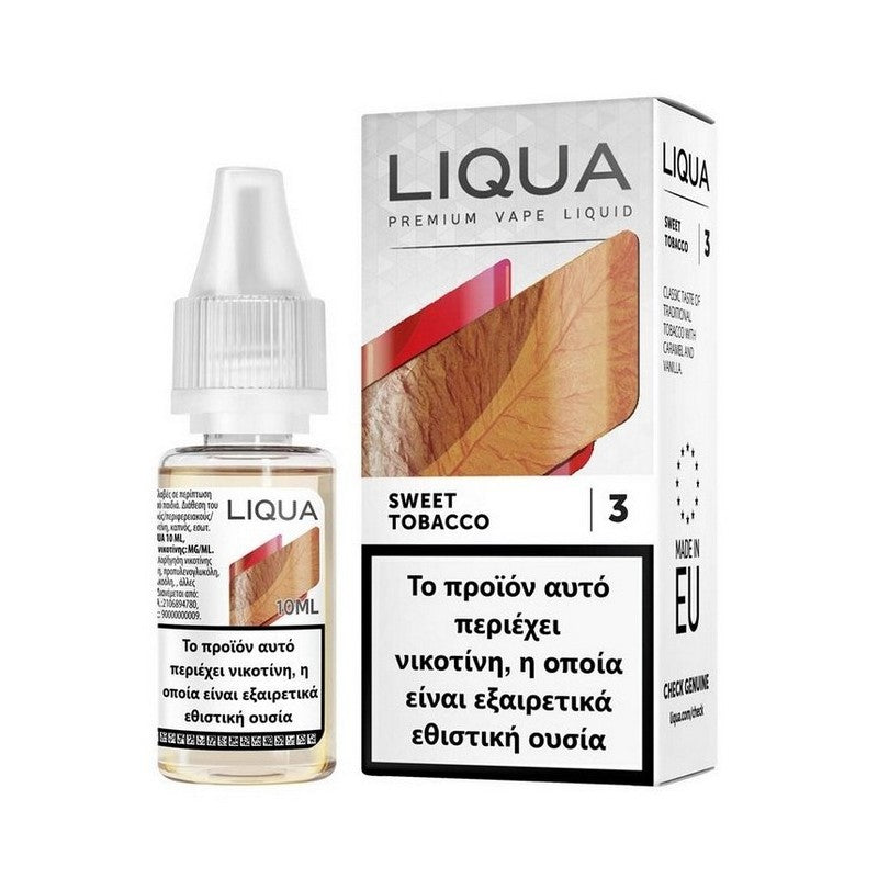 Liqua - Sweet Tobacco - Υγρό Αναπλήρωσης 10ml