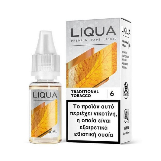Liqua - Traditional Tobacco - Υγρό Αναπλήρωσης 10ml