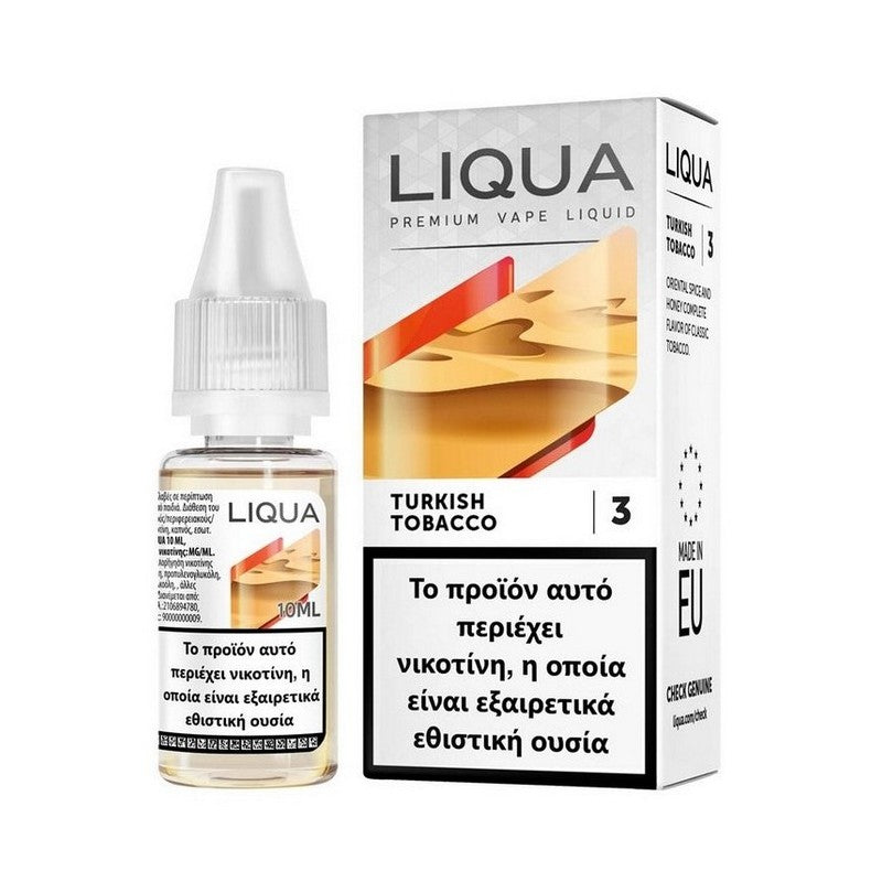 Liqua - Turkish Tobacco - Υγρό Αναπλήρωσης 10ml