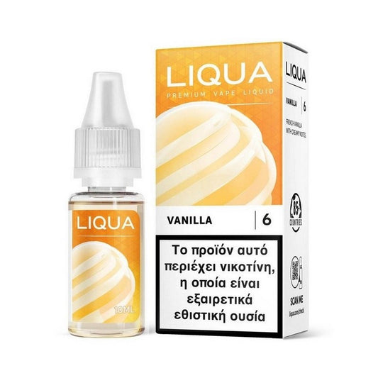 Liqua - Vanilla - Υγρό Αναπλήρωσης 10ml