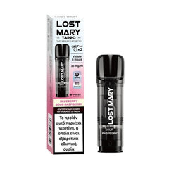 Lost Mary Tappo Pod Προγεμισμένη Κάψουλα 2ml 20mg - Blueberry Sour Raspberry - 2 Τεμάχια