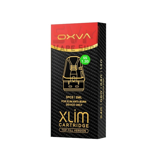 OXVA XLim Top Fill Cartridge SS Ανταλλακτικό Pod 2ml 1.2ohm - 1 Τεμάχιο