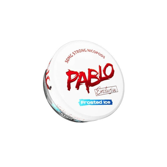 Pablo Nicotine Pouches - Exclusive Frosted Ice 50mg/g - 20pcs