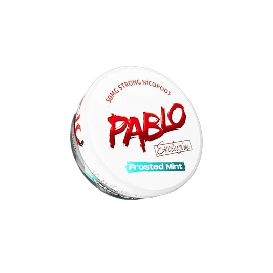 Pablo Nicotine Pouches - Exclusive Frosted Mint 50mg/g - 20pcs