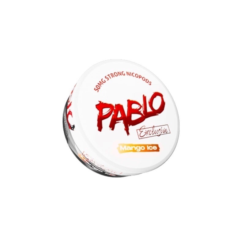 Pablo Nicotine Pouches - Exclusive Mango Ice 50mg/g - 20pcs
