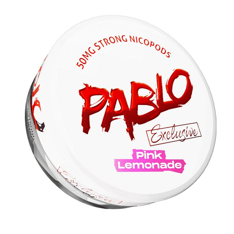 Pablo Nicopods Nicotine Pouches - Exclusive Pink Lemonade 50mg - 20τμχ