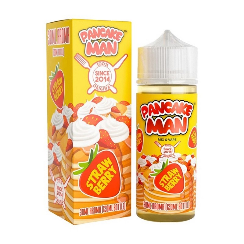 Pancake Man - Strawberry - Flavor Shot 30/120ml